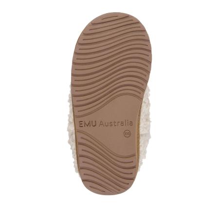 Детские ботинки из овчины (угги) EMU Australia Wallaby Mini Teddy K12751, натуральные