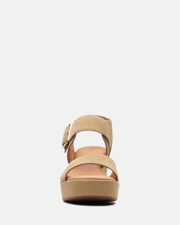 Женские босоножки Clarks Clarks KimmeiHi Strap 26171014, песочные