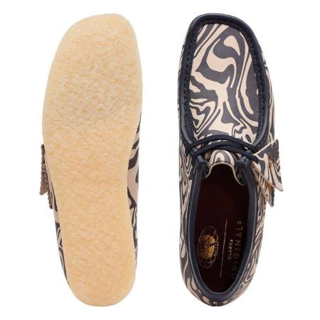Мужские полуботинки Clarks WallabeeWW Lo 26147057, синие