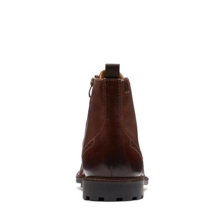 Мужские высокие ботинки Clarks Bowzer Hi 26162802, коричневые Мужские высокие ботинки Clarks Bowzer Hi 26162802, коричневые