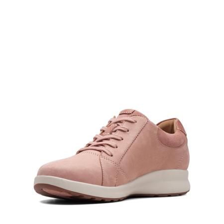 Женские полуботинки Clarks Un Adorn Lace 26141437, розовые