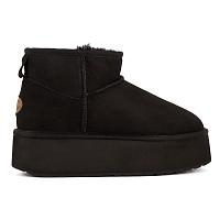 Stingers Stinger Micro Flatform W13082 - Женские угги EMU Australia, черный Stingers Stinger Micro Flatform W13082 - Женские угги EMU Australia, черный