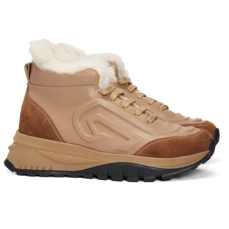 Женские высокие кроссовки Bugatti 44403129-1040, розовые