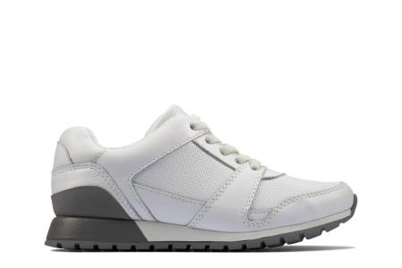 Детские кроссовки Clarks Retro Run K 26158404, белые