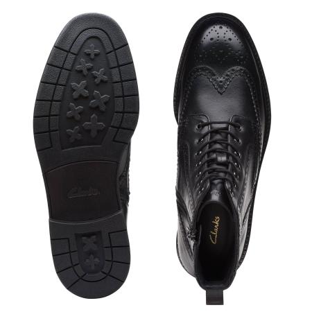 Мужские ботинки Clarks Clarkdale Rise 26161275, черные