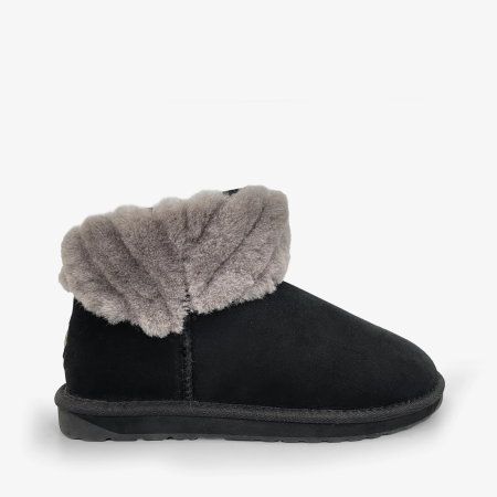 Женские полусапоги из овчины (угги) EMU Australia Stingers Pyke W13193, черные