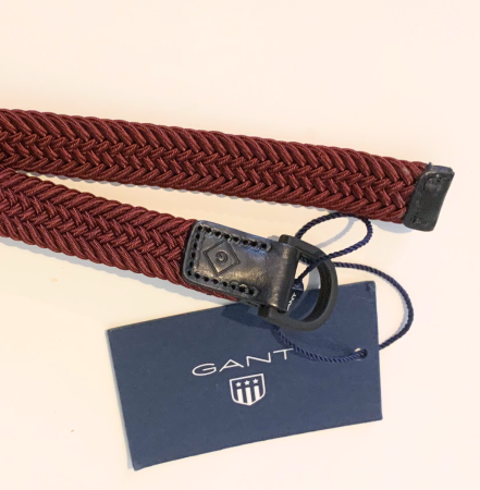 Женский ремень Gant WEBBING WRAP BELT 494638, бордовый