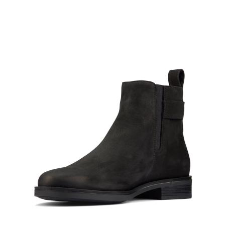 Женские полусапоги Clarks Memi Lo 26162170, черные Женские полусапоги Clarks Memi Lo 26162170, черные