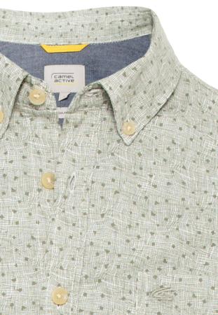 Мужская рубашка Camel Active Shortsleeve Shirt 409214-1S84, хаки