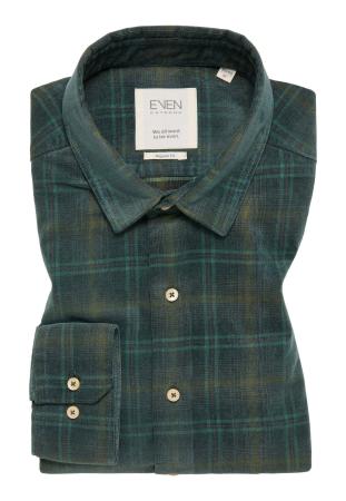 Мужская рубашка ETERNA 2561-48-VS1K, зеленая