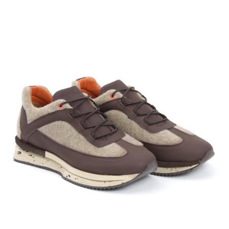 Мужские кроссовки Clarks 22207165, коричневые Мужские кроссовки Clarks 22207165, коричневые