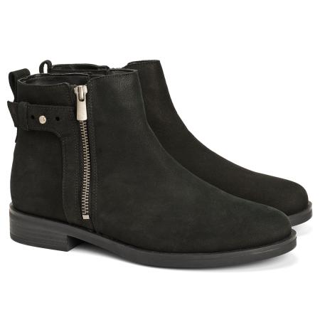Женские полусапоги Clarks Memi Lo 26162170, черные Женские полусапоги Clarks Memi Lo 26162170, черные