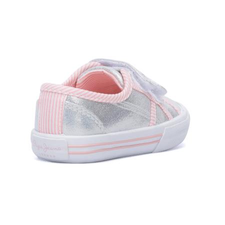Детские кеды Pepe Jeans London BAKER IRIS KIDS PGS30343, голубые