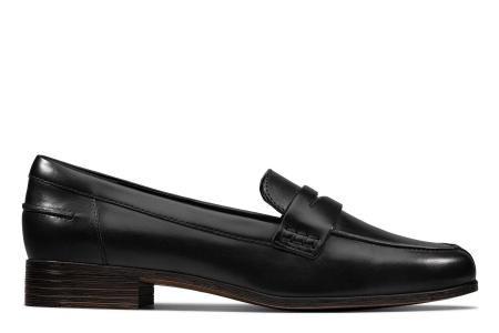 Женские лоферы Clarks Hamble Loafer 26147739, черные Женские лоферы Clarks Hamble Loafer 26147739, черные