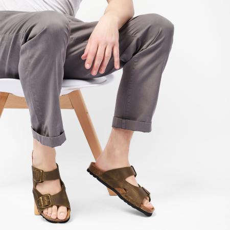 Мужские сланцы SCHOLL MOLDAVA AD F303551043, коричневые