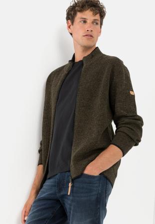 Мужской кардиган Camel Active top 409525-8K08, оливковый