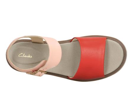 Женские сандалии Clarks Ferni Fame 26142562, розовые