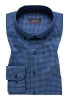  4051-17-X18U - Мужская рубашка ETERNA, синяя