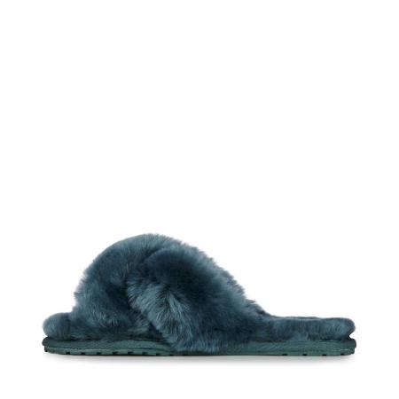 Женские тапочки EMU Australia Mayberry W11573, синие