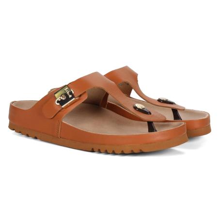 Женские вьетнамки SCHOLL MAYA F306881175, коньячные