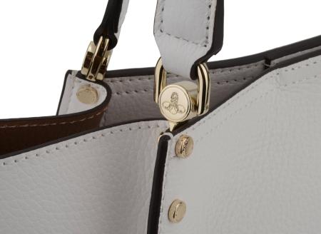 Женская сумка шоппер Maison Pourchet Hebdo 77032, белая