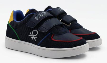 Детские кеды United Colors of Benetton Cupsole BTK124006, синие