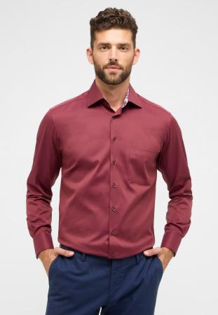 Мужская рубашка ETERNA РУБАШКА 8824-56-X15K, бордовая