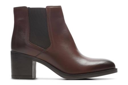 Женские челси Clarks Mascarpone Bay 26135270, коричневые