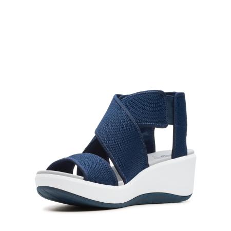 Женские босоножки Clarks Step Cali Palm 26140316, синие