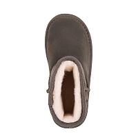 Wallaby Mini K10103 - Детские полусапоги из овчины (угги) EMU Australia, серые Wallaby Mini K10103 - Детские полусапоги из овчины (угги) EMU Australia, серые