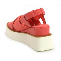 LEATHER LADIES SANDALS 160787 - Женские босоножки CARMELA, коралловые