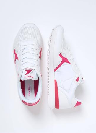 Женские кроссовки Pepe Jeans London BRITT W FRESH PLS31324, белые