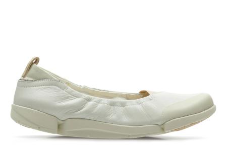 Женские балетки Clarks Tri Adapt 26139289, белые