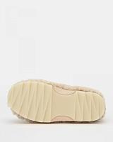 Sheepskin Fashion Sharky Lo Teddy W13200 - Женские полусапоги из овчины (угги) EMU Australia, белые