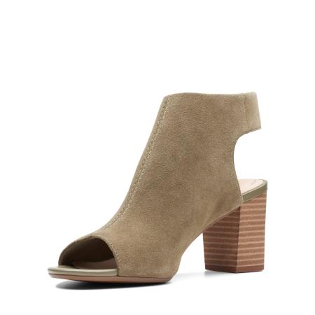 Женские босоножки Clarks Deva Bell 26140003, оливковые