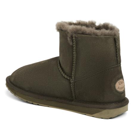 Женские угги EMU Australia Sheepskin Fashion Piction W13141, оливковые