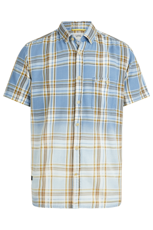 Мужская рубашка Camel Active Shortsleeve Shirt 409210-1S50, синяя