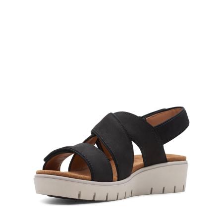 Женские сандалии Clarks Un Karely Dew 26140238, черные Женские сандалии Clarks Un Karely Dew 26140238, черные