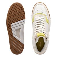 Clarks CraftCourt Top 26172677 - Мужские высокие кроссовки Clarks, белые Clarks CraftCourt Top 26172677 - Мужские высокие кроссовки Clarks, белые