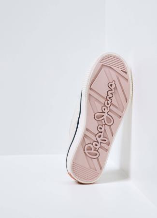 Детские кеды Pepe Jeans London OTTIS PLATFORM GIRL PGS30542, белые