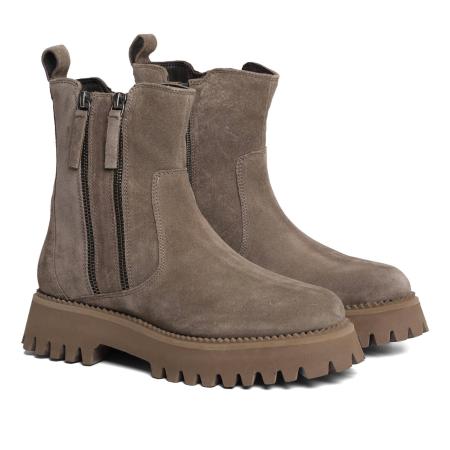 Женские высокие ботинки ARA AMSTERDAM 12-56701-11, коричневые