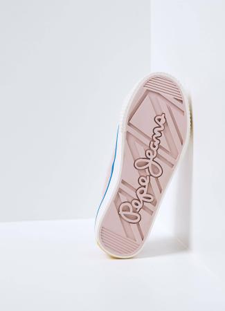 Детские кеды Pepe Jeans London OTTIS PLATFORM GIRL PGS30542, розовые