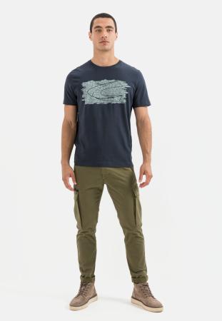 Мужские брюки Camel Active Cargo Tapered Fit 476215-8F26, оливковые
