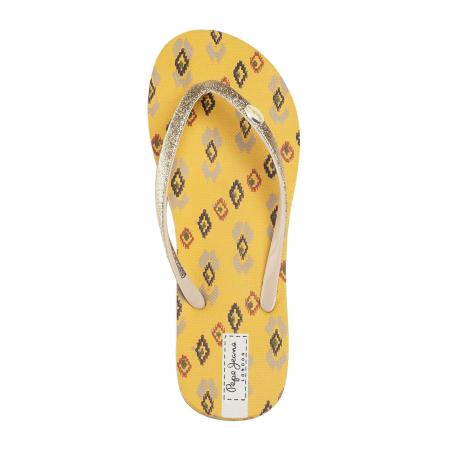 Женские вьетнамки Pepe Jeans London RAKE ANGIE PLS70074, золотые