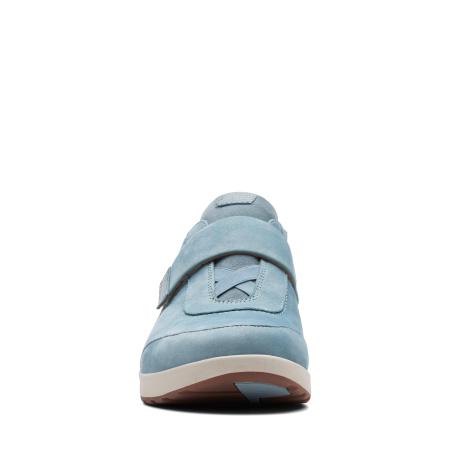 Женские кроссовки Clarks Un Adorn Lo 26140204, голубые