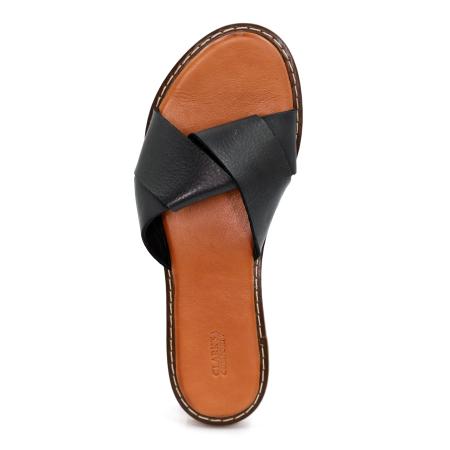 Женские сланцы Clarks 22203113, черные