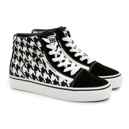 Женские высокие кеды British Knights MACK MID PLATFORM B48-3716-02, черные