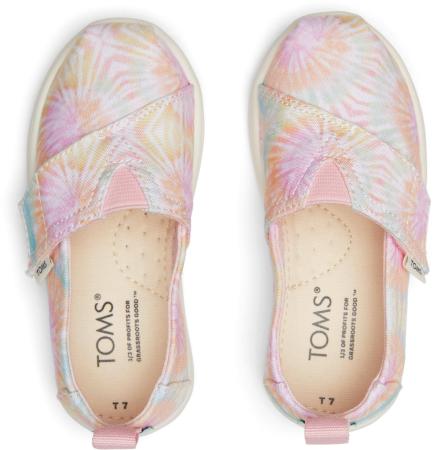 Детские эспадрильи TOMS Alpargata 10017765, розовые