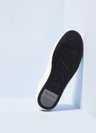 Мужские высокие кеды Pepe Jeans London YOGI ORIGINAL BOOT PMS30789, белые