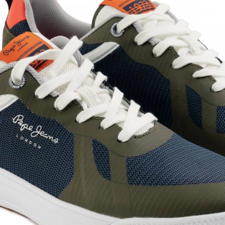 Мужские кеды Pepe Jeans London SLATE MESH PMS30525, зеленые